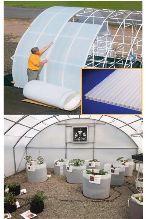 Corrugated Polyethylene(PE) Plastic Sheets